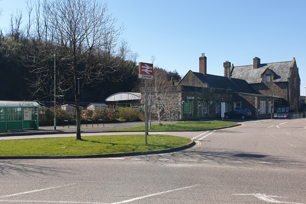 train station